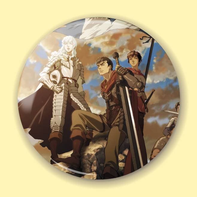 Аніме значок Берсерк (Berserk) 3, 56 мм