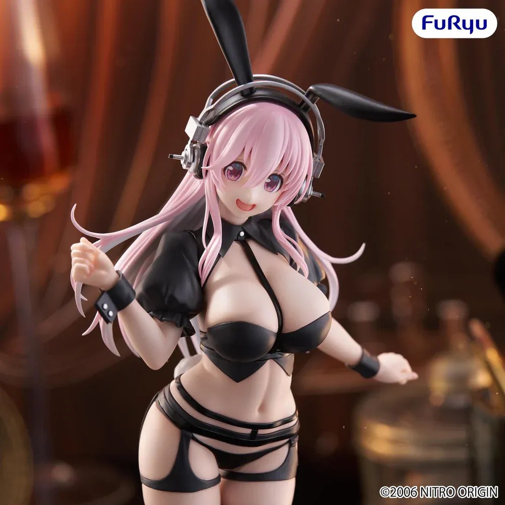 Аніме фігурка Супер Соніко (Super Sonico) Reverse Bunny Ver. — серія BiCute Bunnies, 29 см 2