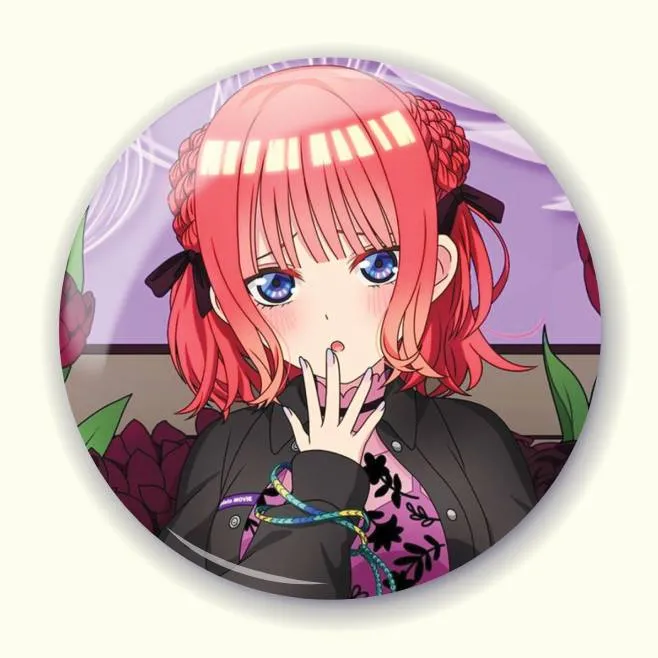 Аніме значок Пʼять наречених (The Quintessential Quintuplets) 6, 56 мм