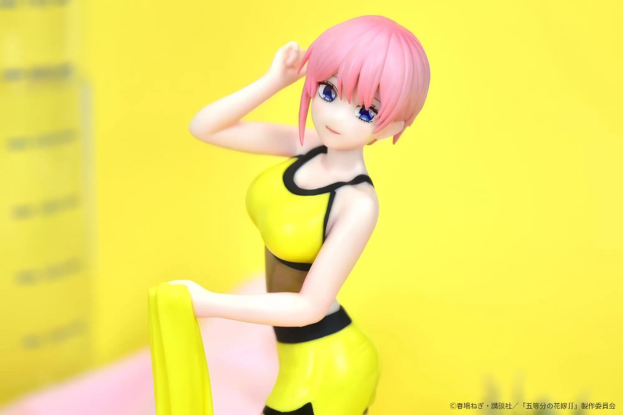 Аніме фігурка Ічіка Накано (Ichika Nakano) Facinity Figure Gym Date Style Fukuya — Пʼять наречених (The Quintessential Quintuplets), 17 см 2
