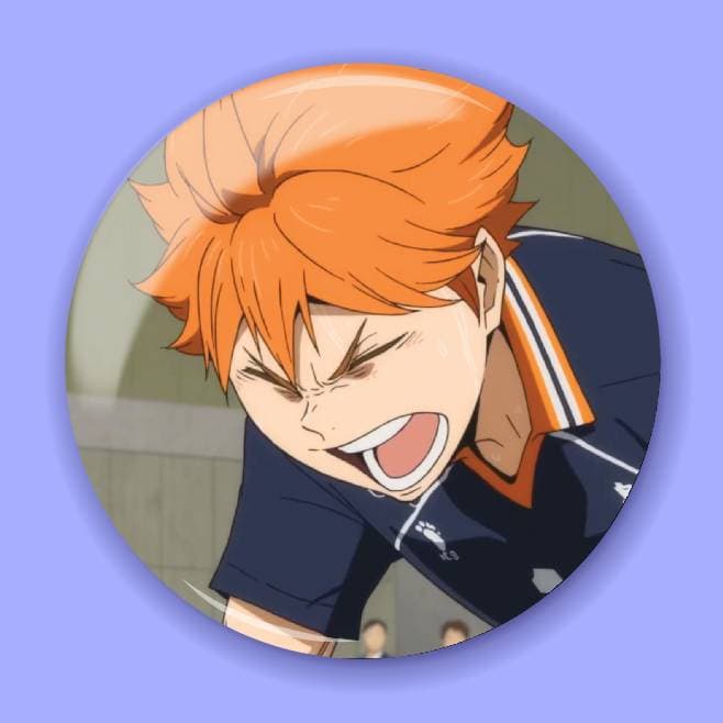 Аніме значок Волейбол (Haikyuu!!) 106, 56 мм
