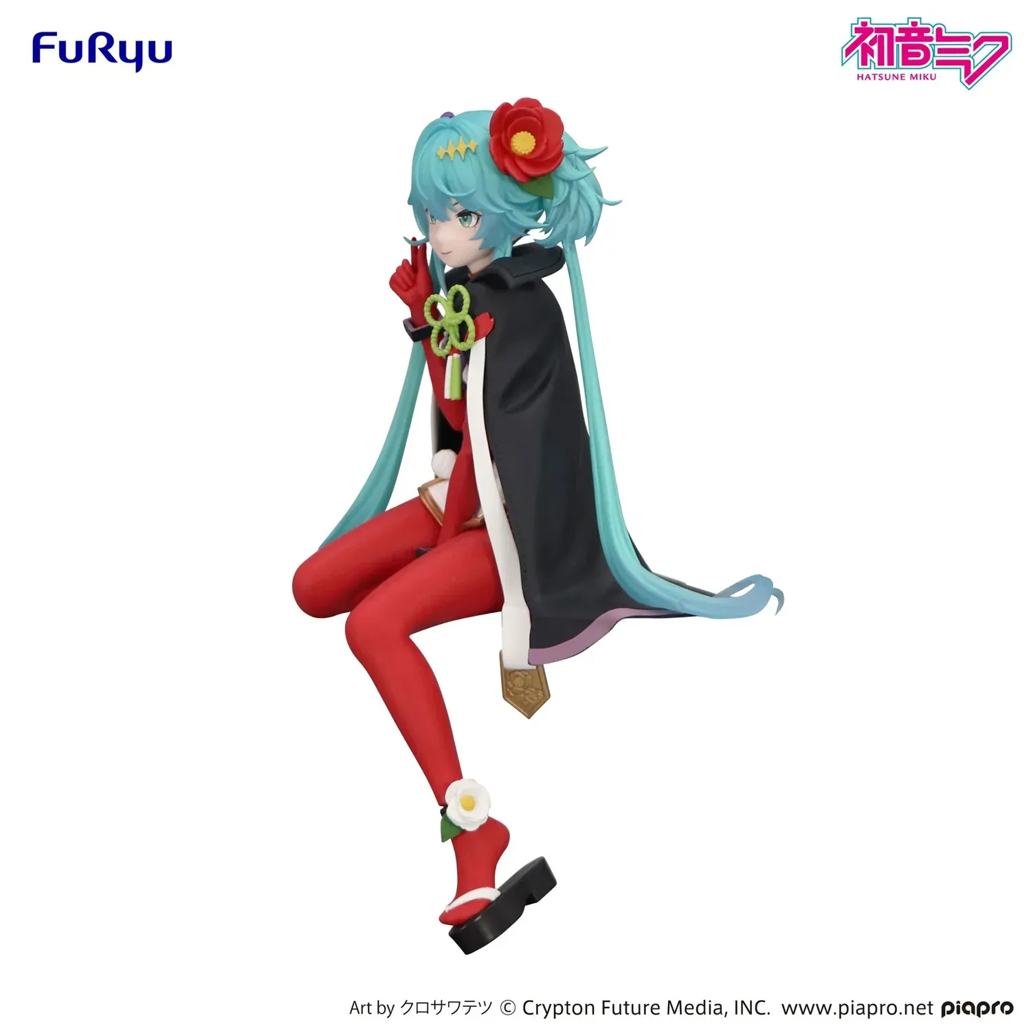 Аніме фігурка Хацуне Міку (Hatsune Miku) — серія Noodle Stopper, версія Flower Fairy Camellia, 15 см 3
