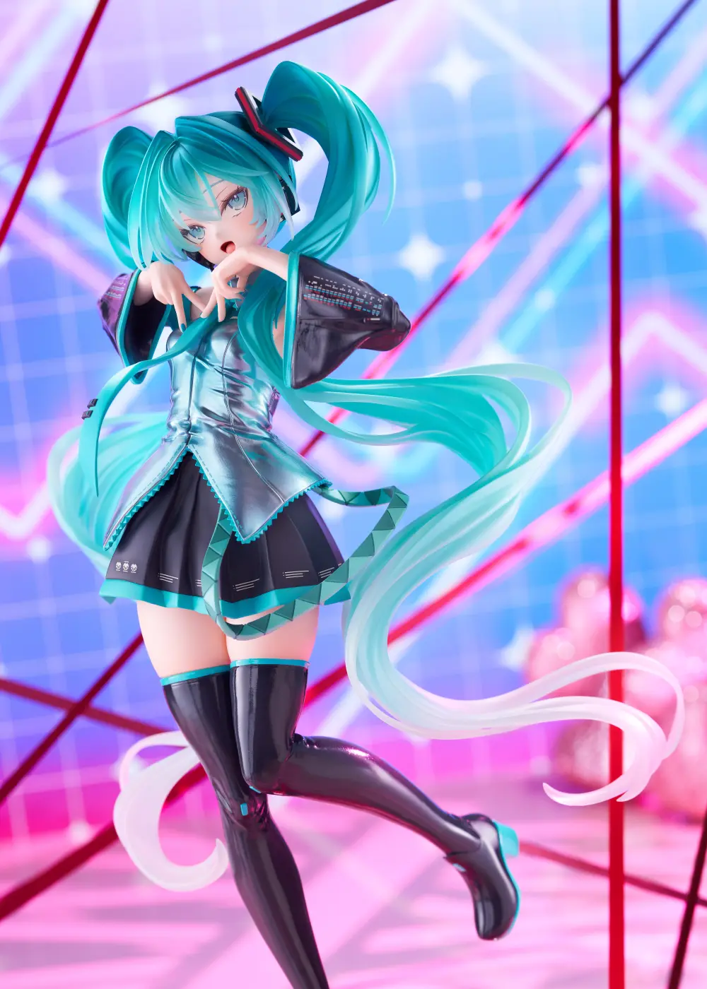 Аніме фігурка Хацуне Міку (Hatsune Miku) — Вокалоїд (Vocaloid), серія T-Most, 30 см 3