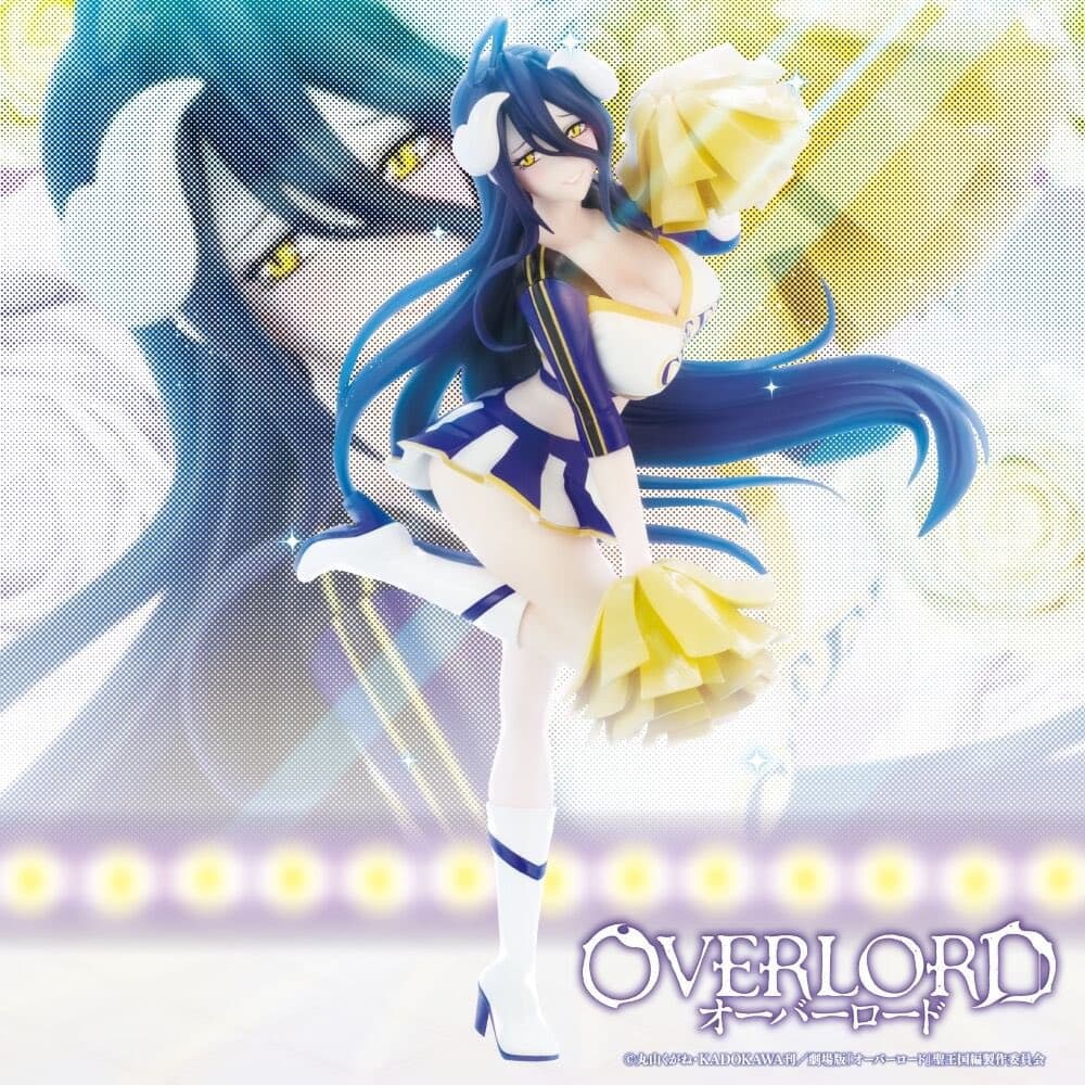 Аніме фігурка Альбедо (Albedo: Cheerleader Ver.) — Повелитель (Overlord), серія Masquerade, виробник Konami 2