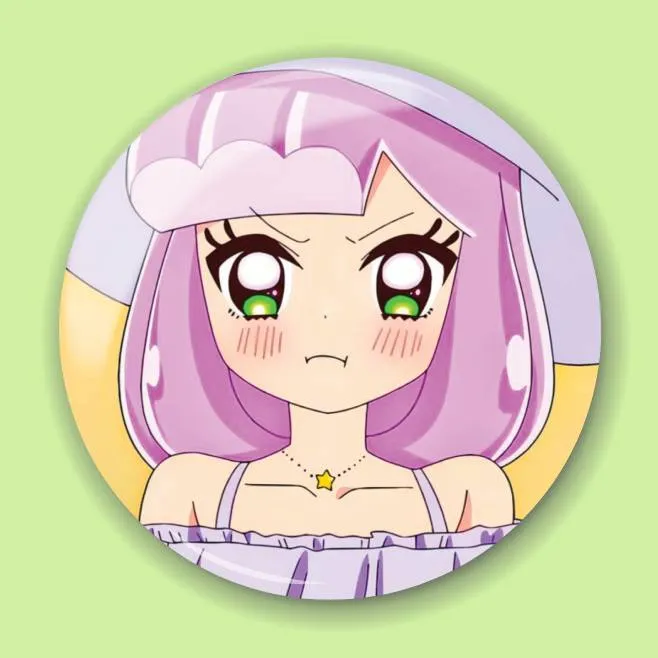 Аніме значок Милий слиз Пуніру (Puniru Is a Cute Slime) 6, 56 мм