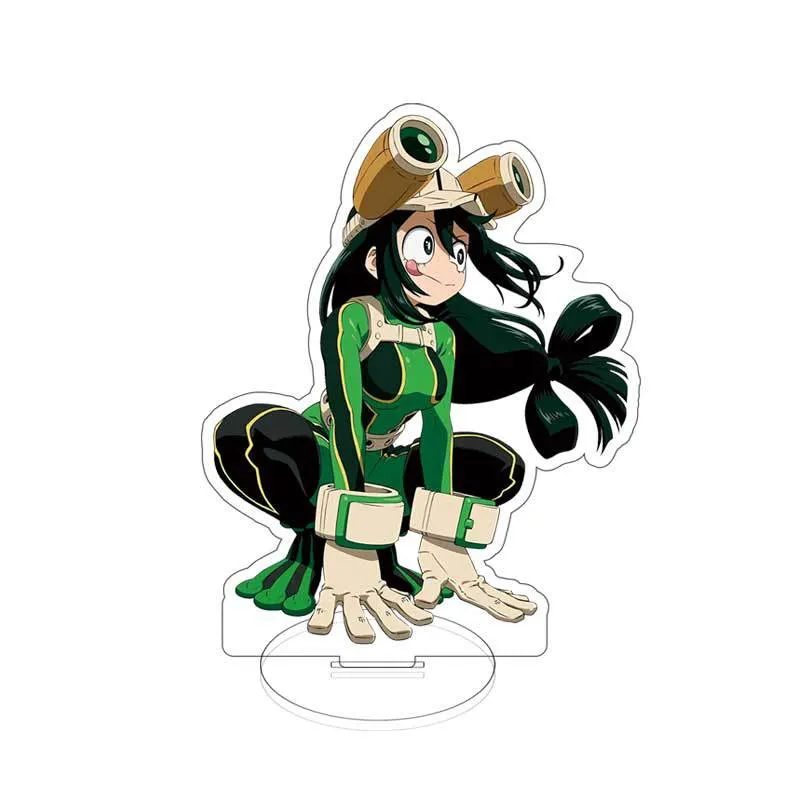 Аніме акриловий стенд Тсую Асуї (Tsuyu Asui) — Моя геройська академія (My Hero Academia), 15 см