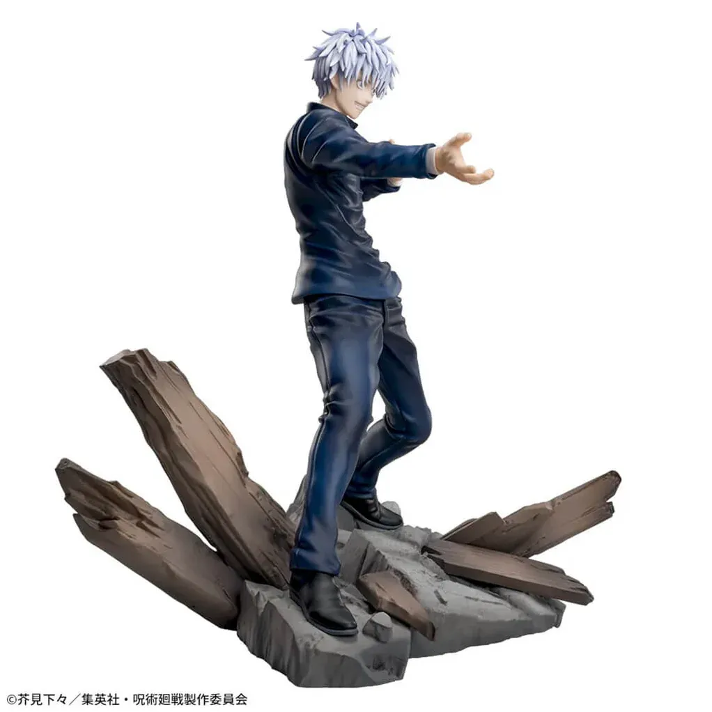Аніме фігурка Сатору Ґоджо (Satoru Gojo) — Магічна битва (Jujutsu Kaisen), Luminasta, Fierce Battle, 15 см 5