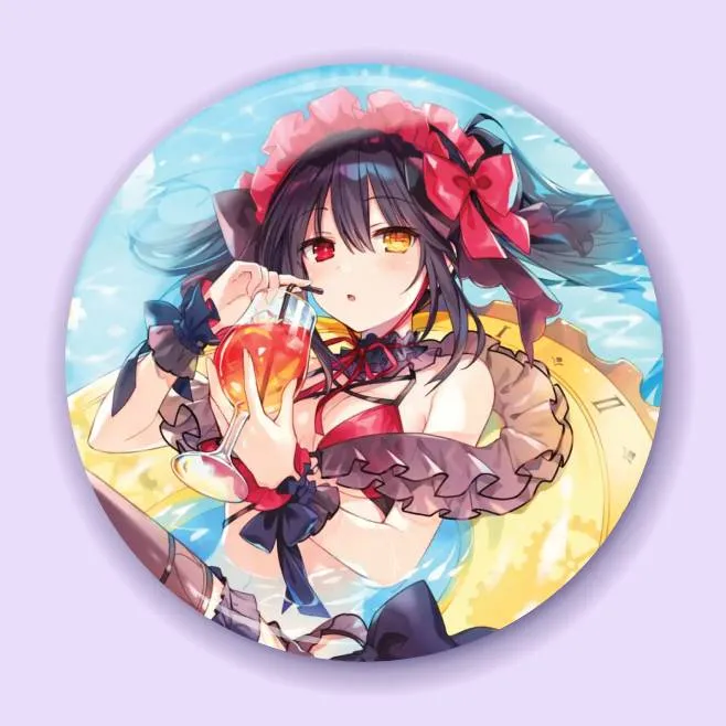 Аніме значок Побачення з життям (Date A Live) 16, 56 мм