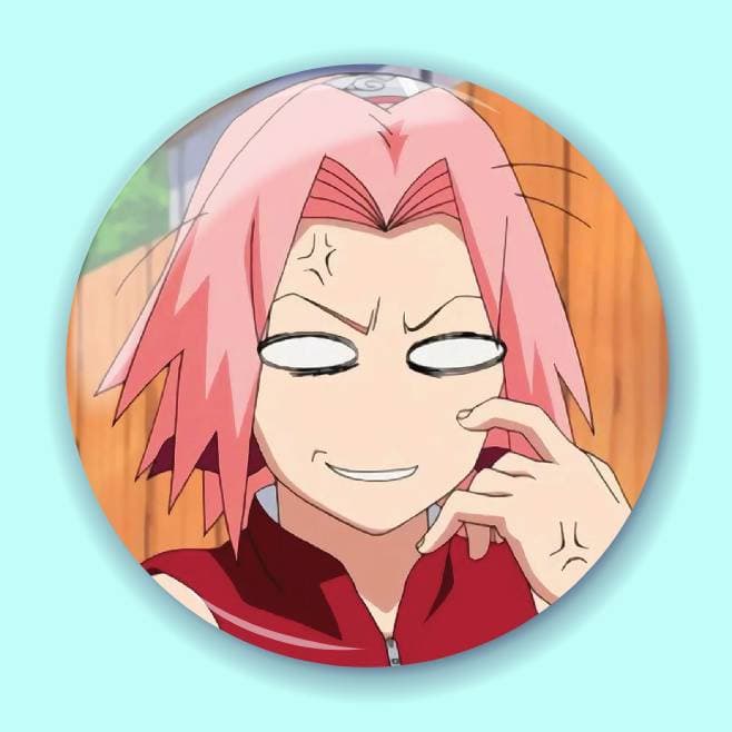 Аніме значок Наруто (Naruto) 63, 56 мм