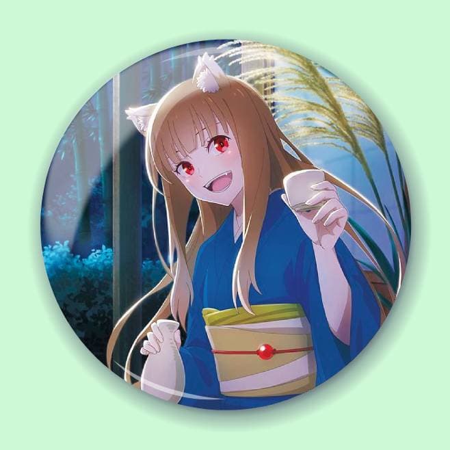 Аніме значок Вовчиця та спеції (Spice and Wolf) 7, 56 мм