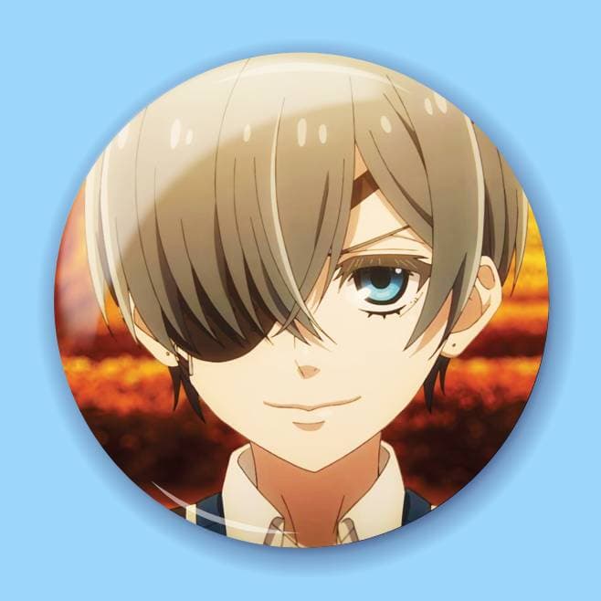 Аніме значок Темний дворецький (Black Butler) 31, 56 мм