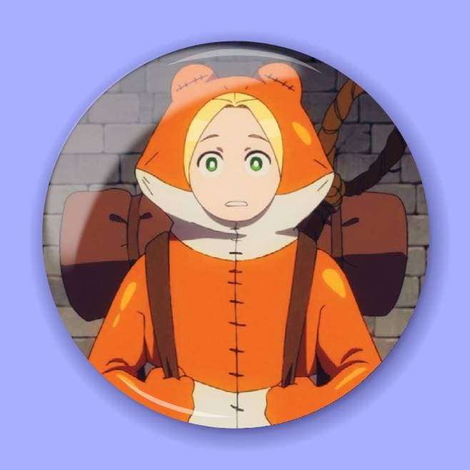 Аніме значок Смаколики з підземелля (Delicious in Dungeon) 20, 56 мм, глянець