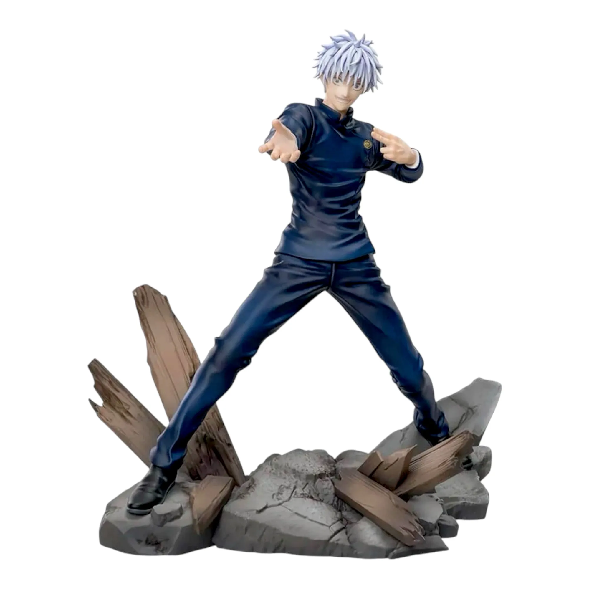 Аніме фігурка Сатору Ґоджо (Satoru Gojo) — Магічна битва (Jujutsu Kaisen), Luminasta, Fierce Battle, 15 см