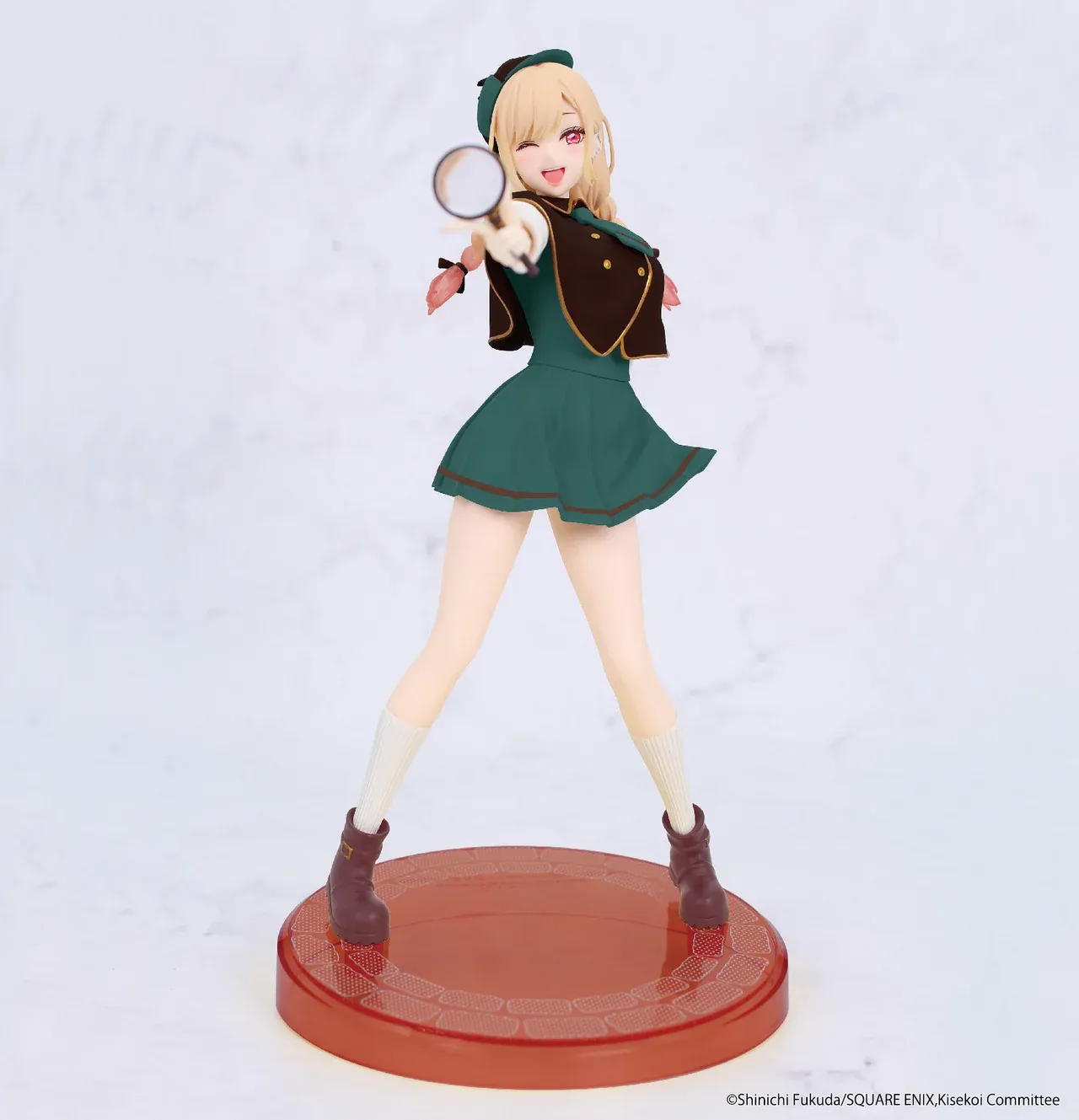 Аніме фігурка Марін Кітаґава (Marin Kitagawa: Detective Ver. Green) — Ця порцелянова лялечка закохалася (My Dress-Up Darling), серія Vivit, 20 см 2