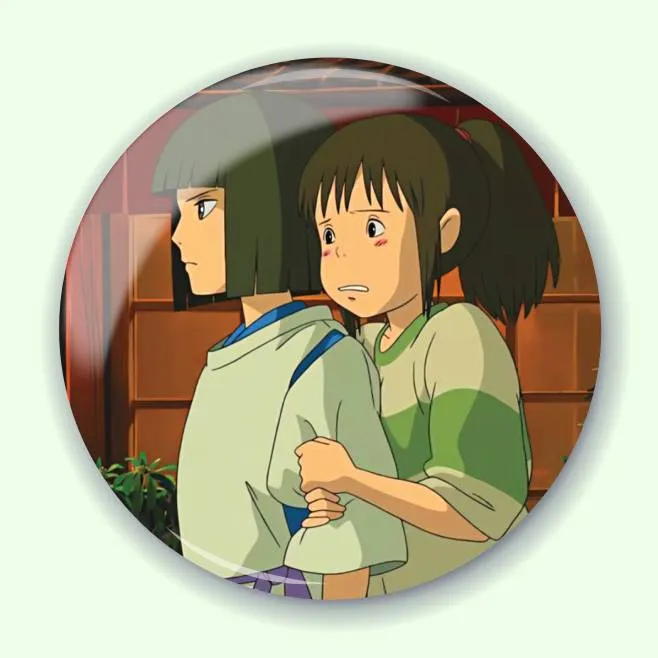 Аніме значок Віднесені привидами (Spirited Away) 14, 56 мм, глянець