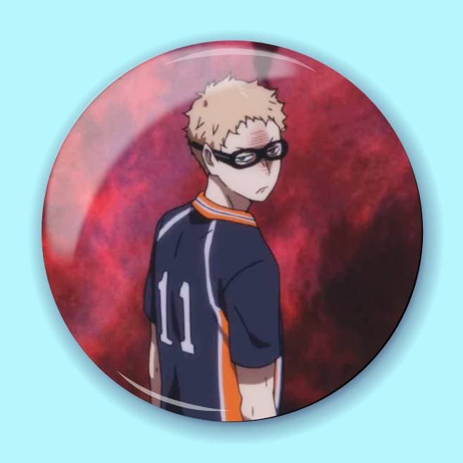 Аніме значок Волейбол (Haikyuu!!) 45, 56 мм