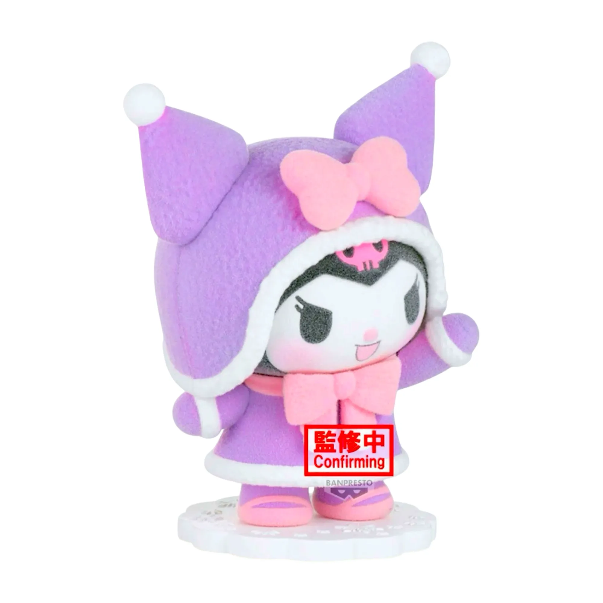 Аніме фігурка Куромі (Kuromi) — Санріо (Sanrio Characters), Fluffy Puffy, 10 см, Banpresto 2