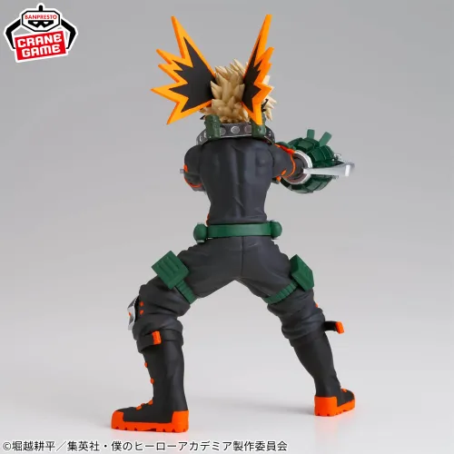 Аніме фігурка Кацукі Бакуґо (Katsuki Bakugo) — Моя геройська академія (My Hero Academia), Figuno - А, Banpresto, 9 см 4