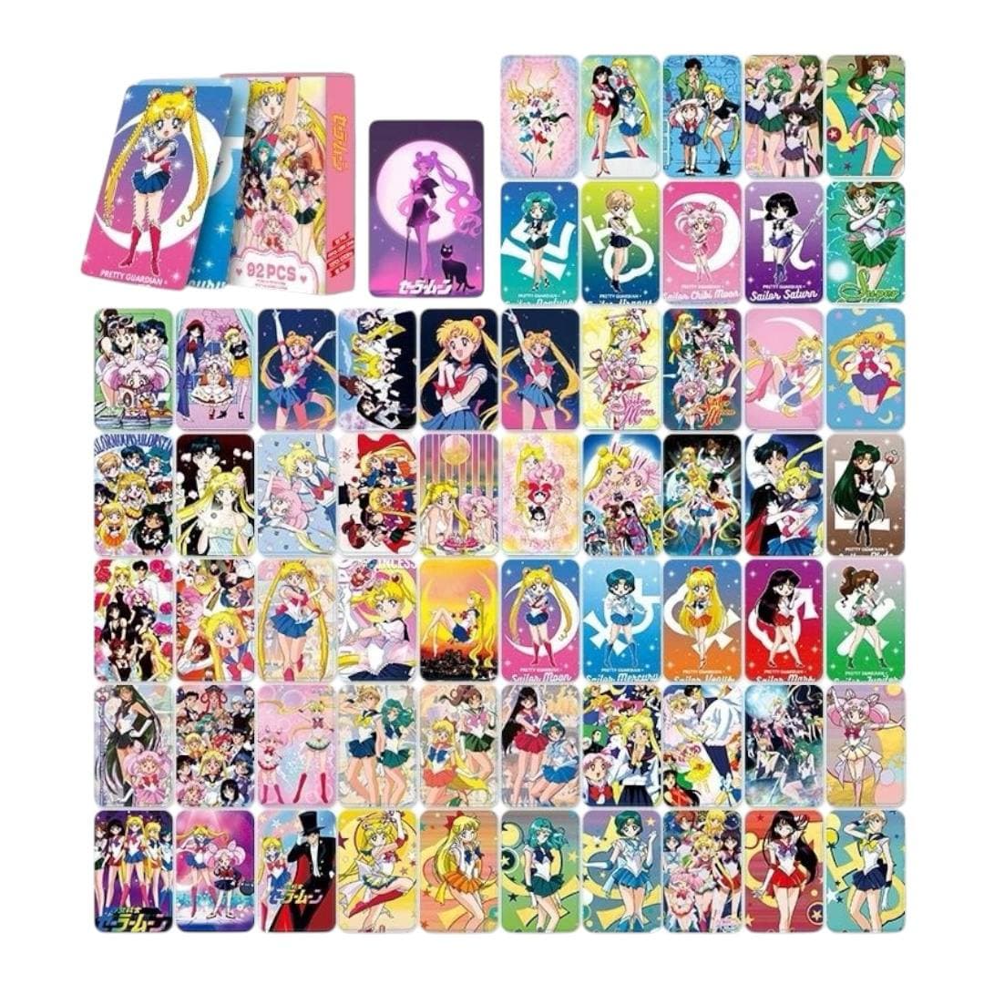 Картки по аніме Sailor Moon та 32 стікери 2