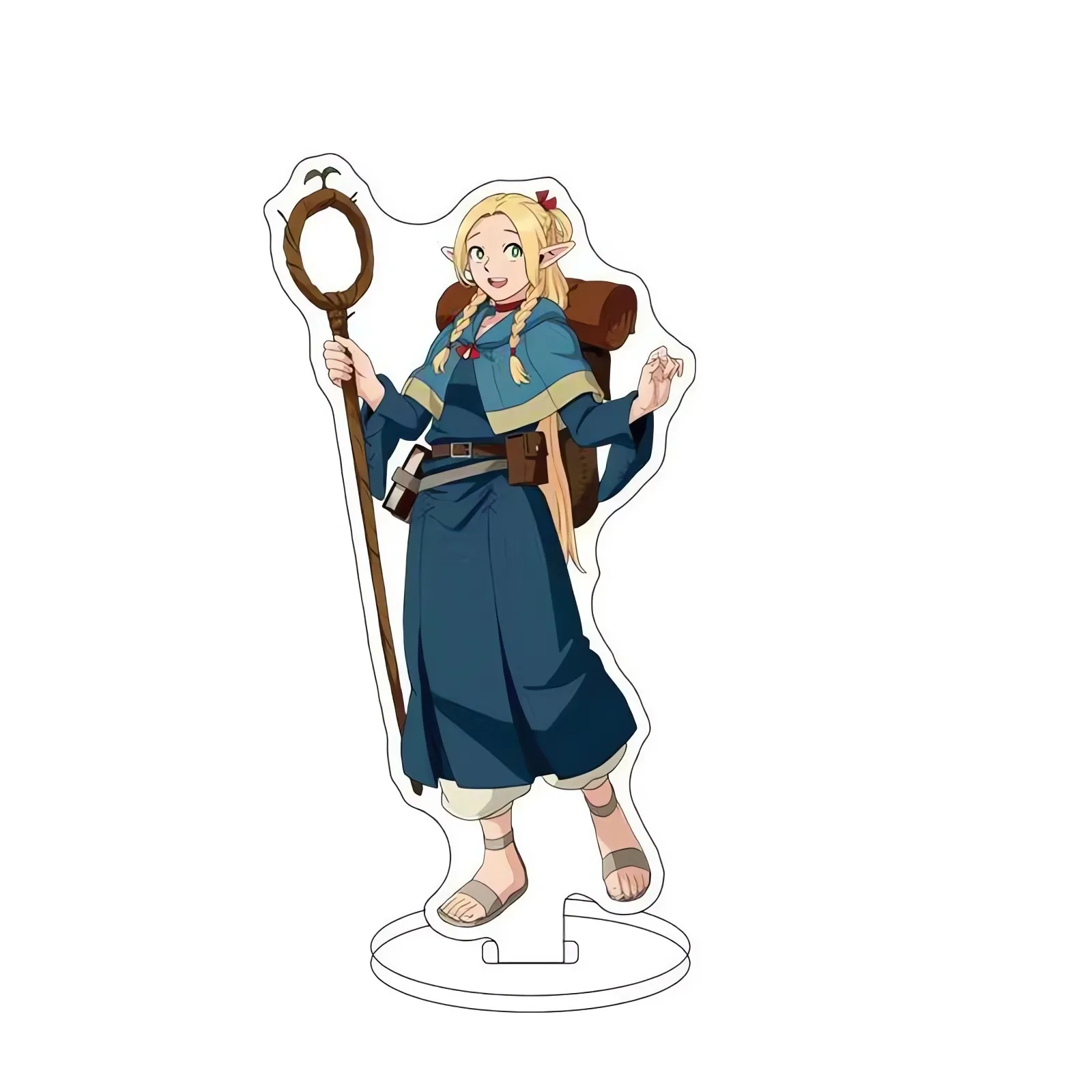 Аніме акриловий стенд Марсіль (Marcille) — Смаколики з підземелля (Dungeon Meshi), 16 см