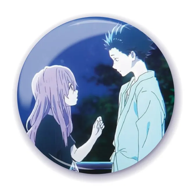 Аніме значок Форма голосу (A Silent Voice) 28, 56 мм, глянець