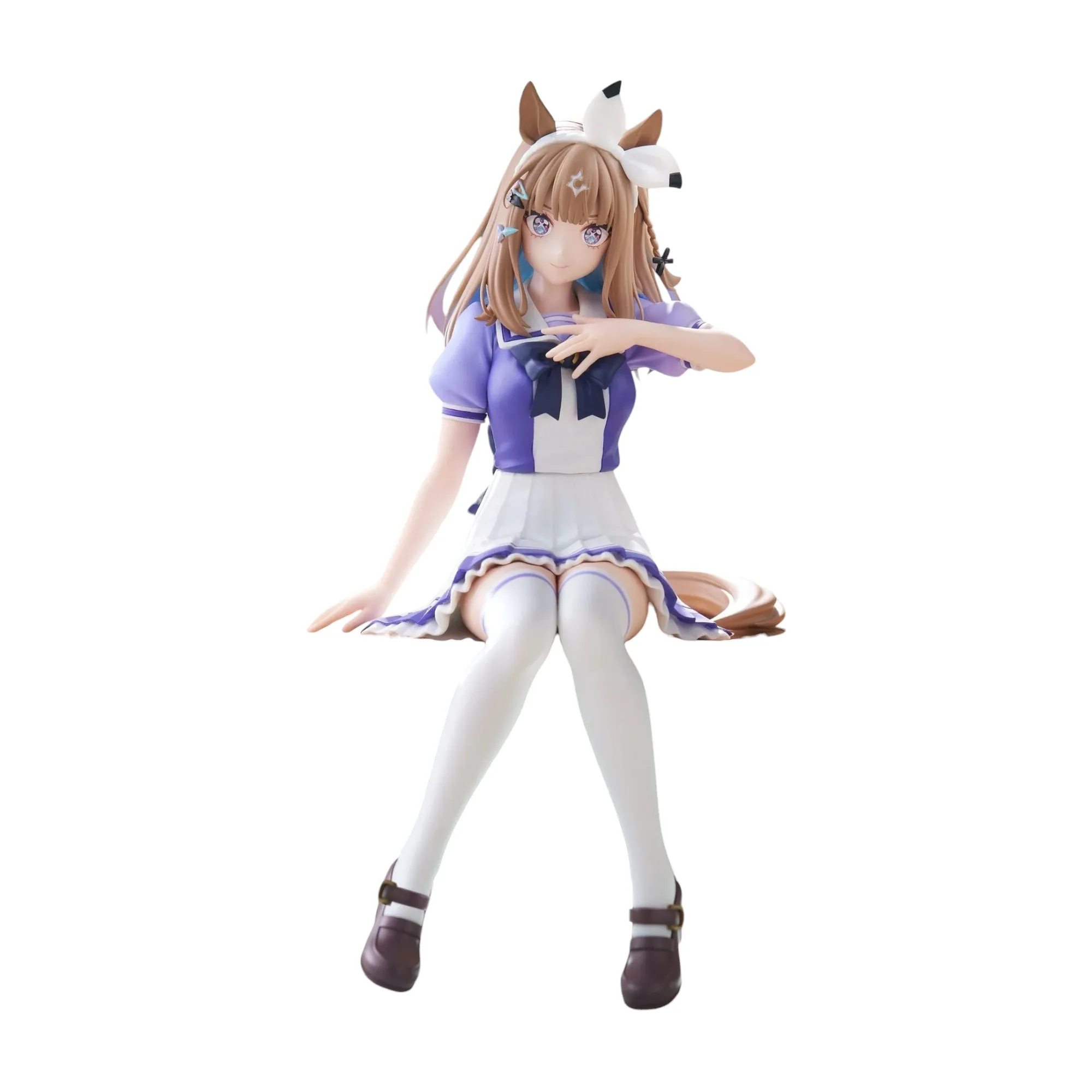 Аніме фігурка Алмонд Ай (Almond Eye) — Кобилички: Доленосне дербі (Umamusume: Pretty Derby), серія Noodle Stopper Figure, 16 см, виробник FuRyu