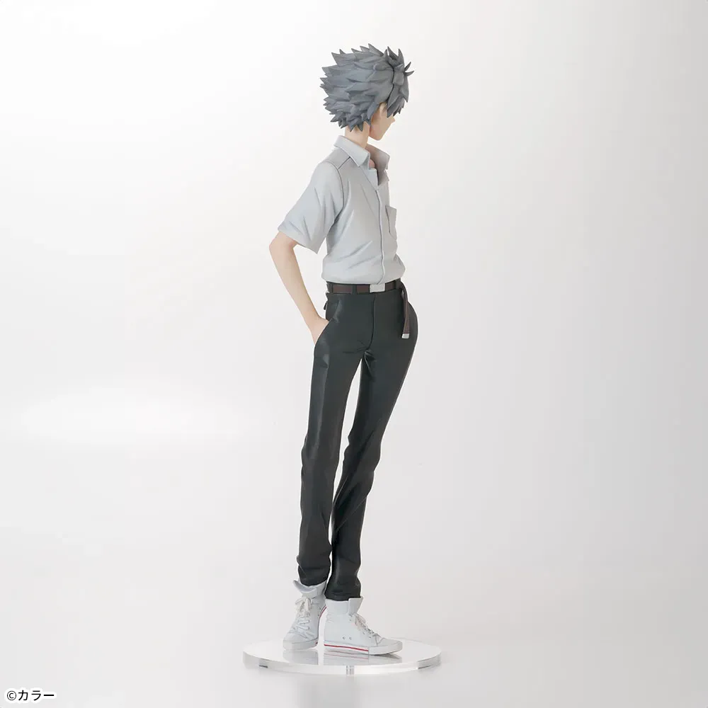 Аніме фігурка Кавору Наґіса (Kaworu Nagisa) School Uniform Ver. Sega — Єванґеліон (Evangelion), 22 см, статична, в коробці, оригінал, 2025 4