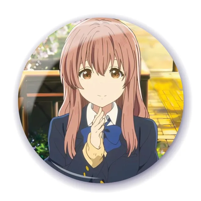 Аніме значок Форма голосу (A Silent Voice) 19, 56 мм, глянець