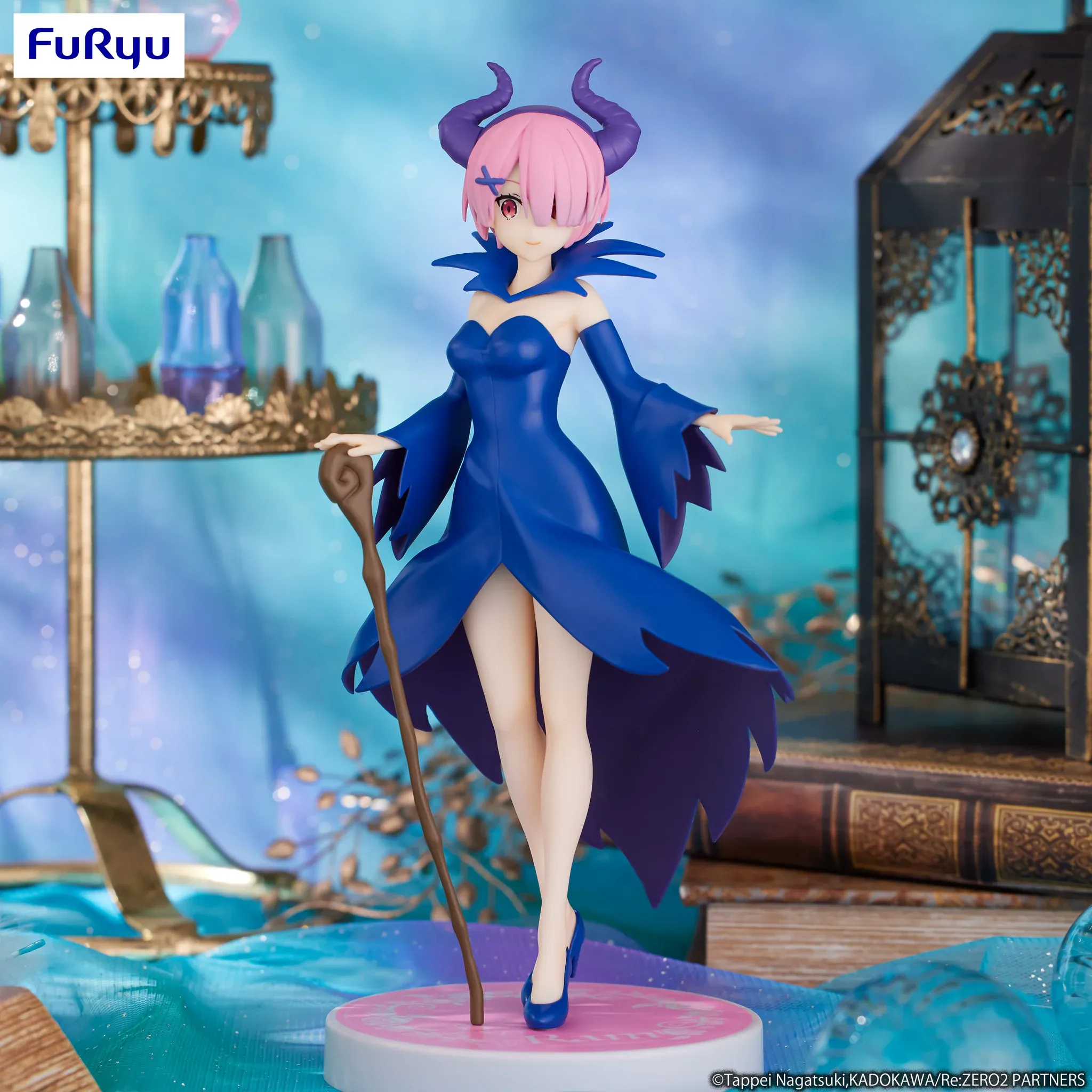 Аніме фігурка Рам (Ram) Sleeping Beauty Another Color ver. Furyu — Переродження: Життя в іншому світі з нуля (Re:Zero), 21 см 5