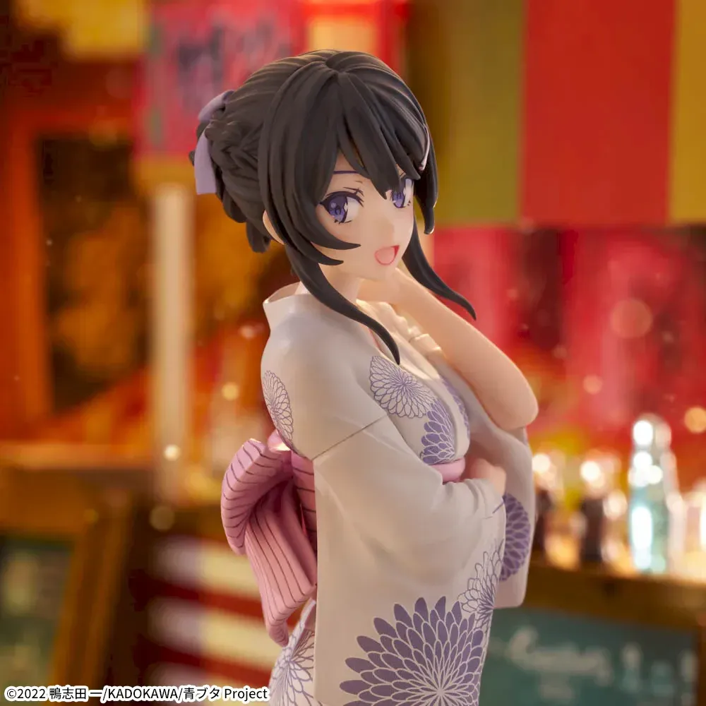 Аніме фігурка Май Сакураджіма (Mai Sakurajima) Luminasta Yukata Sega — Негідники не мріють про шляхетних кроличок (Rascal Does Not Dream of Bunny Girl Senpai), 22 см 7