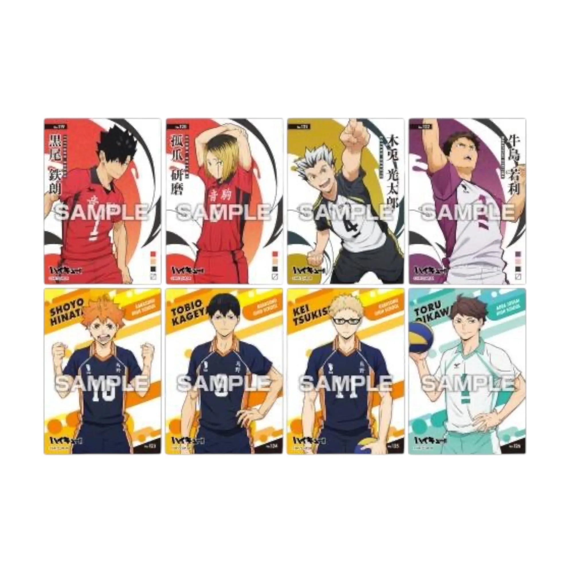Аніме картки Clear Card Collection Vol.3 Ensky — Волейбол (Haikyu!!) 5
