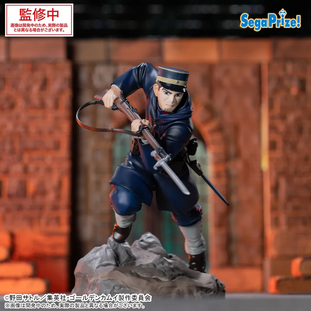 Аніме фігурка Сержант Цукішіма (Sergeant Tsukishima) — Золоте божество (Golden Kamuy), серія Xross Link, 14 см, виробник Sega 4