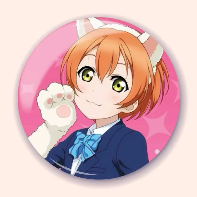 Аніме значок Любов наживо! (Love Live!) 17, 56 мм