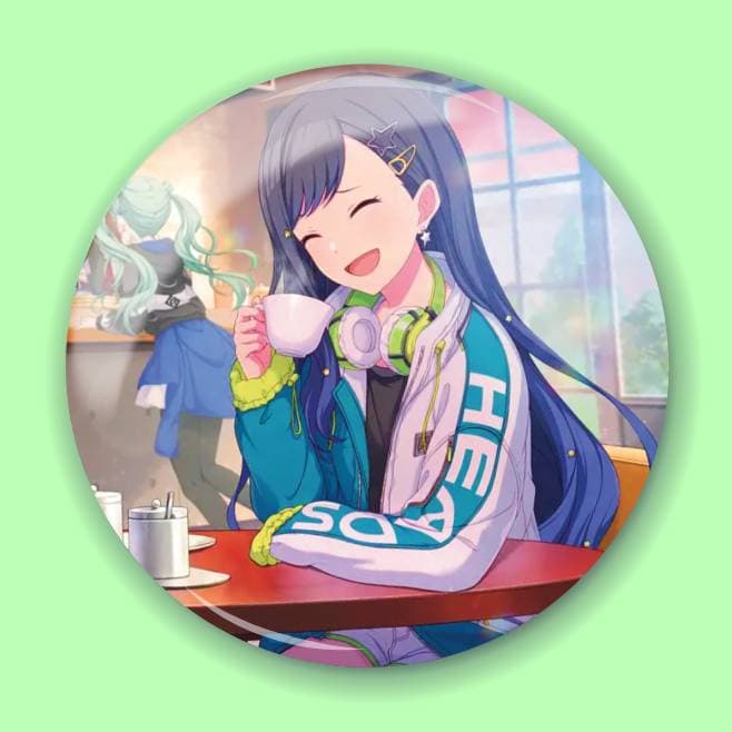 Аніме значок Хацуне Міку (Hatsune Miku) — Хацуне Міку (Hatsune Miku) Piapro Characters 21, 56 мм