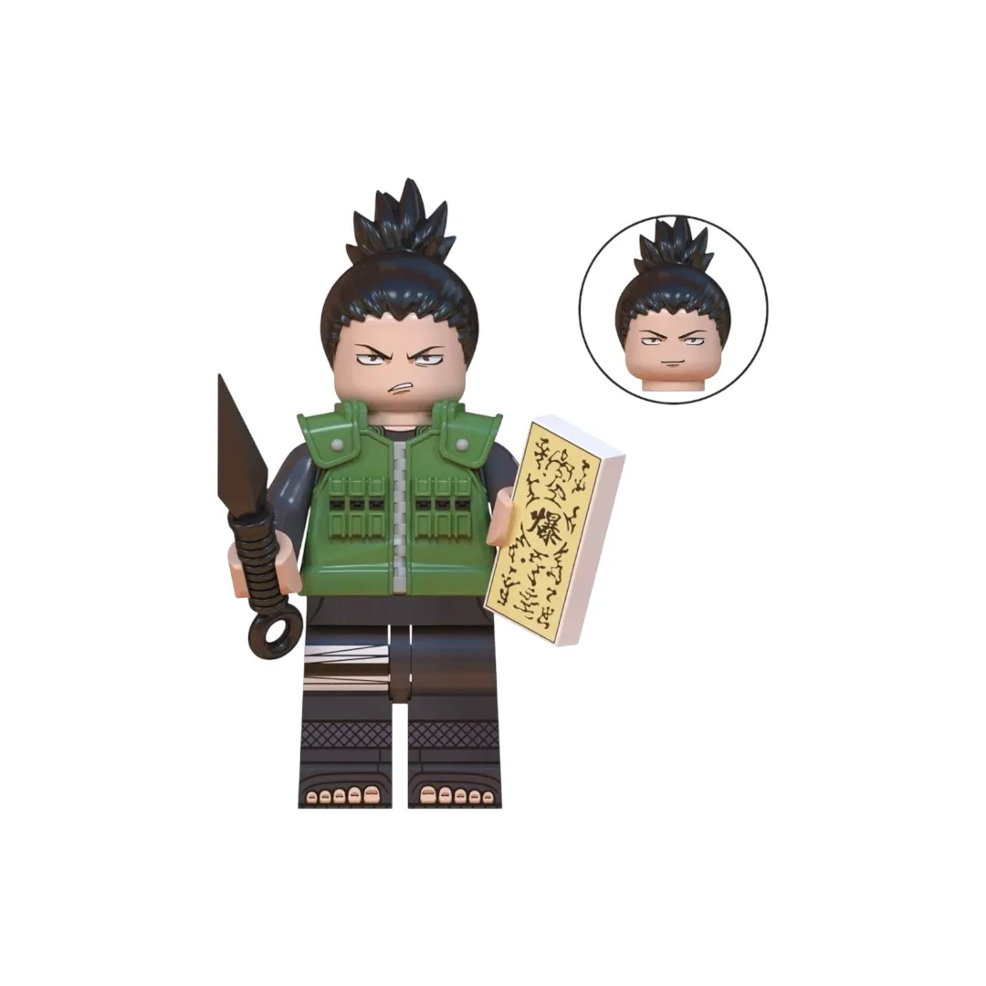 Аніме лего-фігурка Шікамару Нара (Shikamaru Nara) — Наруто (Naruto)