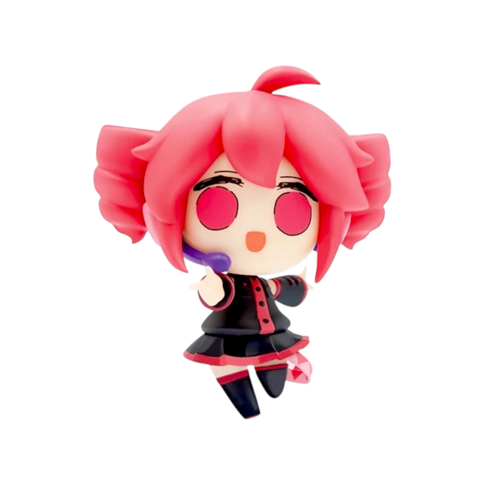 Аніме фігурка Касане Тето: стандартний костюм (Kasane Teto: Standard Outfit Ver.) — UTAU / Synthesizer V, серія Deformed Figure, 11 см, виробник Konami