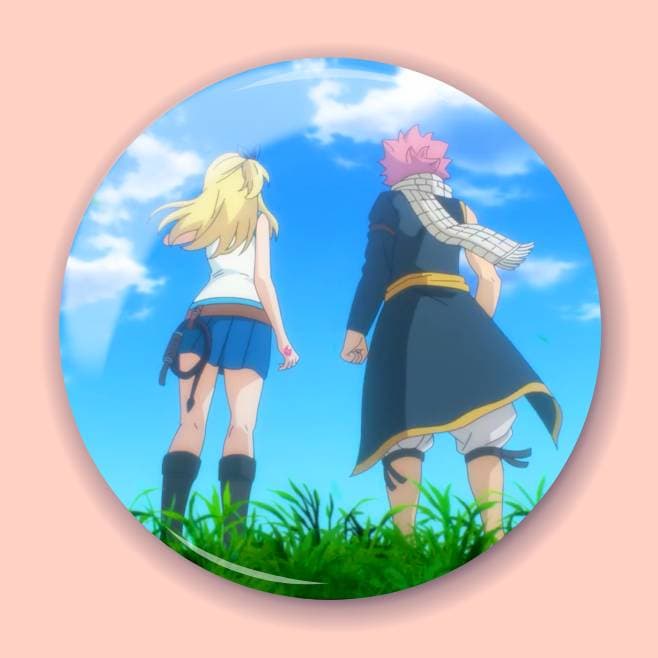 Аніме значок Хвіст Феї (Fairy Tail) 20, 56 мм