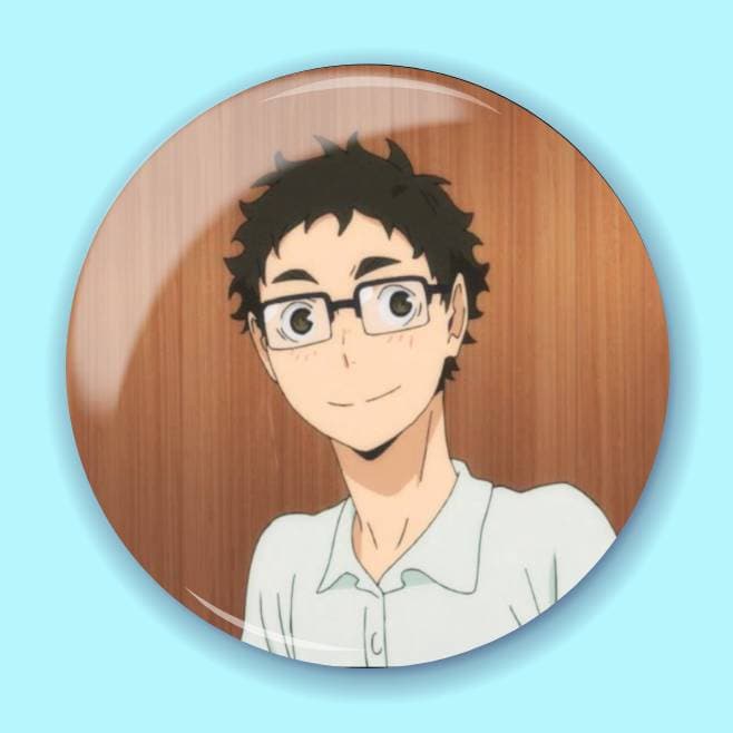 Аніме значок Волейбол (Haikyuu!!) 10, 56 мм
