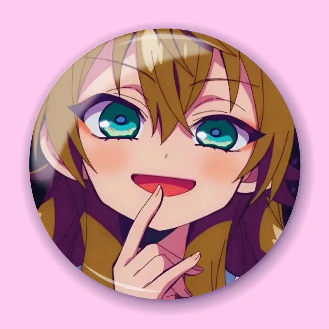 Аніме значок Туалетний привид Ханако (Toilet-bound Hanako-kun) 10, 56 мм