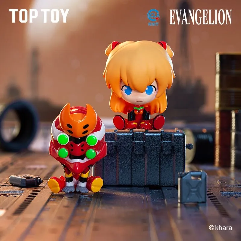 Випадкова аніме фігурка-сюрприз — Євангеліон (Neon Genesis Evangelion), серія Mini Sitting Series, 4 см (Blind Box) 6