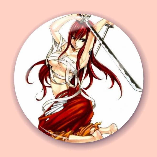 Аніме значок Хвіст Феї (Fairy Tail) 7, 56 мм