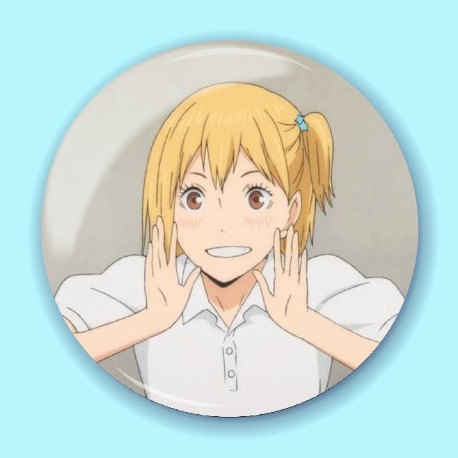 Аніме значок Волейбол (Haikyuu!!) 50, 56 мм, глянець