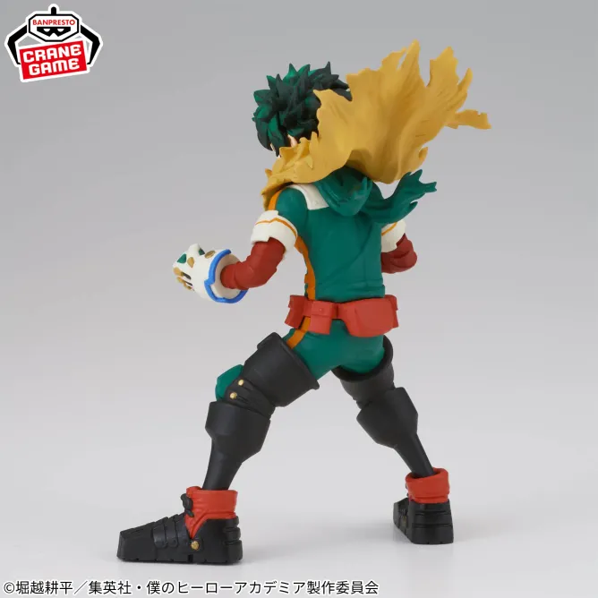 Аніме фігурка Ізуку Мідорія (Izuku Midoriya) — Моя геройська академія (My Hero Academia), Figuno - версія B, Banpresto, 9 см 4