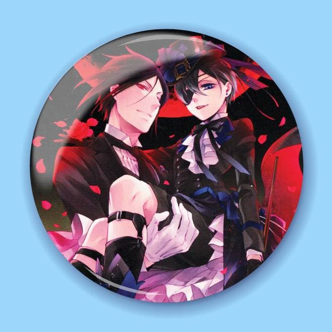 Аніме значок Темний дворецький (Black Butler) 20, 56 мм