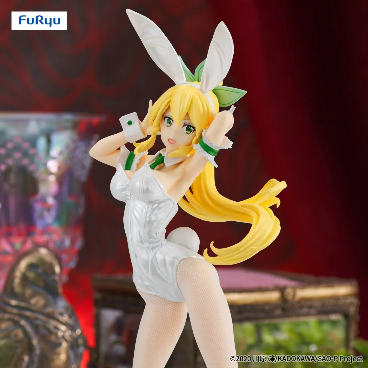 Аніме фігурка Ліфа (Leafa) BiCute Bunnies White Pearl Color Ver. Furyu — Мистецтво меча онлайн (Sword Art Online), 26 см 4
