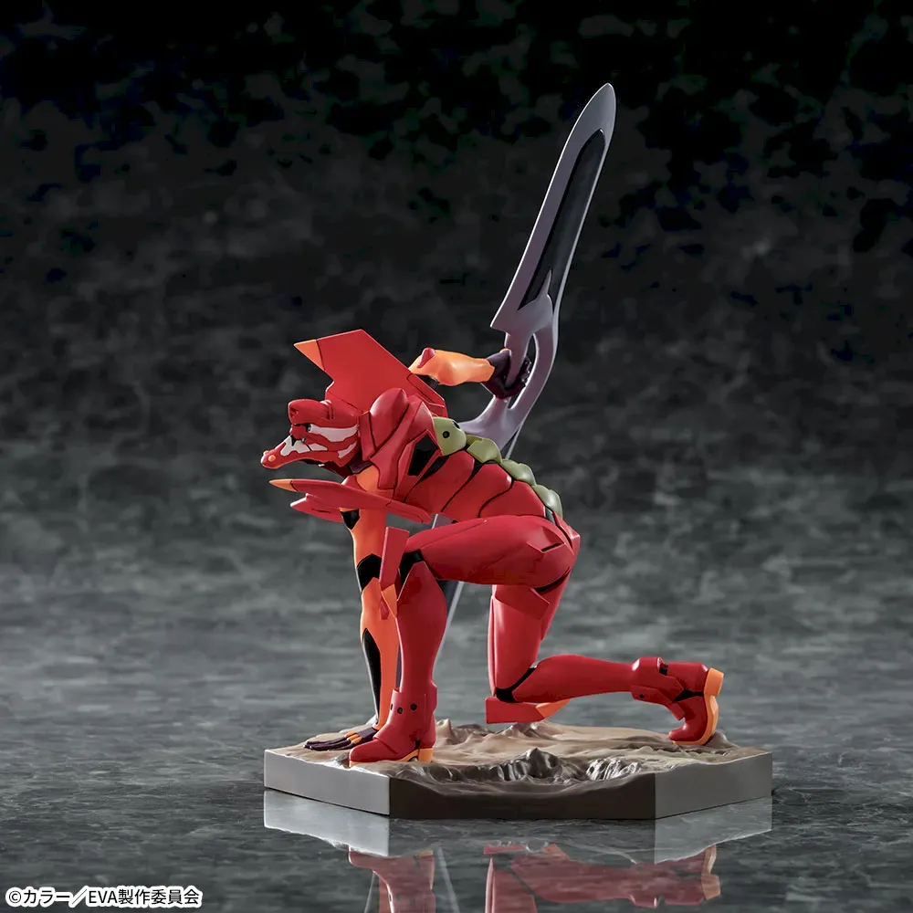 Аніме фігурка Єва-02 (Unit Eva 02) — Євангеліон: Нова кіноверсія (Evangelion: New Theatrical Edition), серія XROSS LINK FIGURE, 16 см, виробник Sega 2
