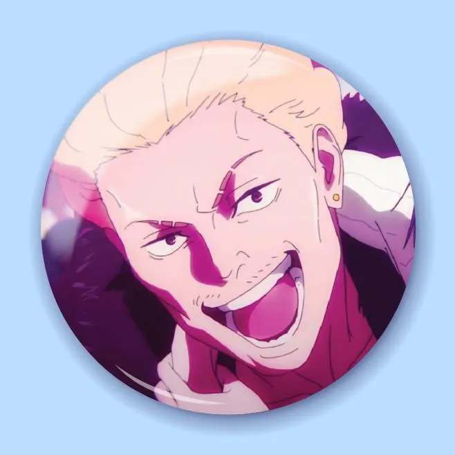 Аніме значок Магічна битва (Jujutsu Kaisen) 87, 56 мм