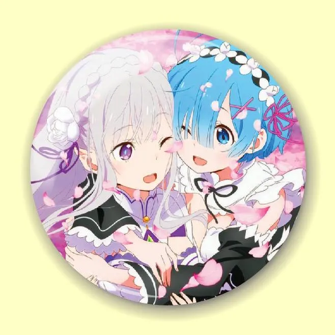 Аніме значок Переродження: Життя в іншому світі з нуля (Re:Zero Starting Life in Another World) 1, 56 мм
