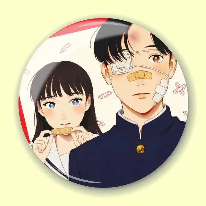 Аніме значок Будні Яно (Yano-kun's Ordinary Days) 18, 56 мм