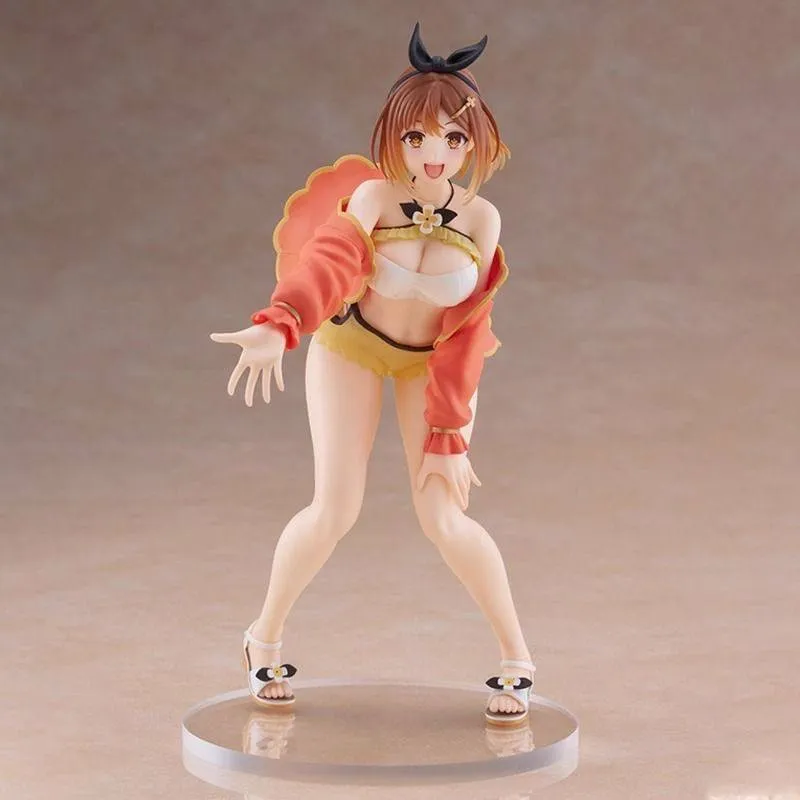 Аніме фігурка Райзалін Стаут (Reisalin Stout) Swimwear Coreful Figure Taito — Ательє Райдзи: Королева вічної темряви та таємна схованка (Atelier Ryza: Ever Darkness & The Secret Hideout), 18 см 4